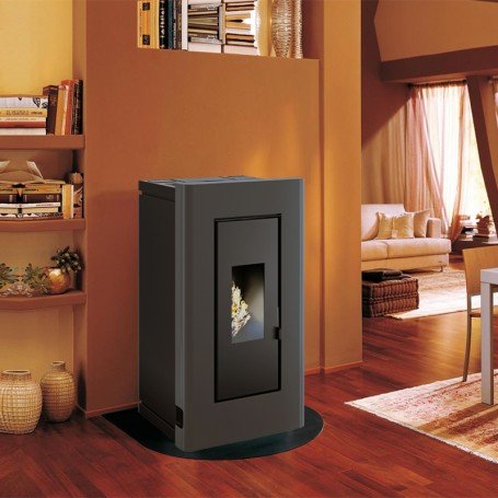 Poêle à Granulés Étanche et Canalisable DUKE 14 kW + Kit Ventouse