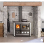 Cuisinière à bois Rosa XXL Petra - 11 kW