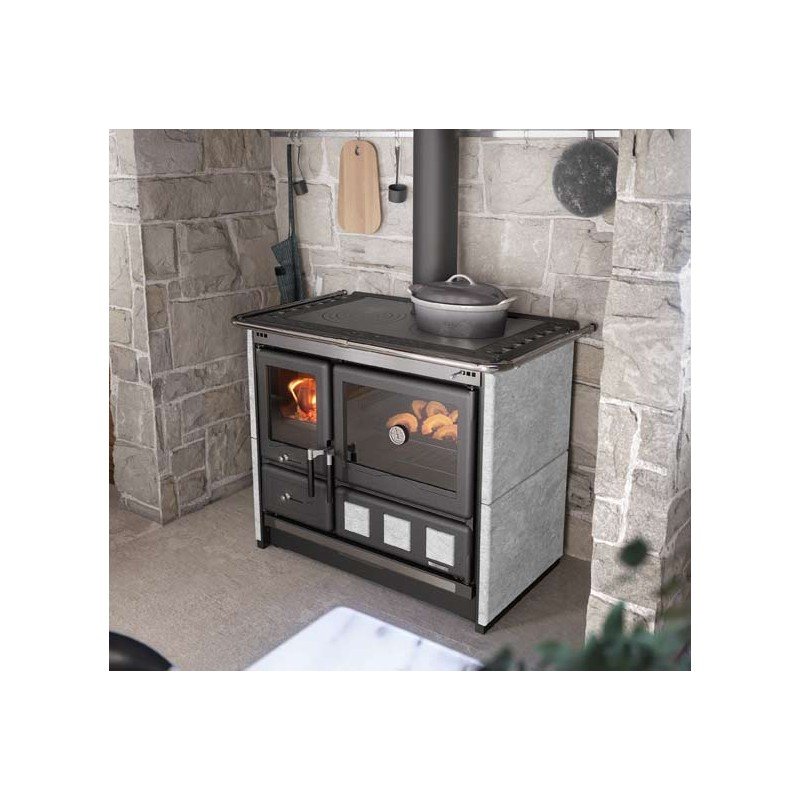 Cuisinière à bois Rosa XXL Petra - 11 kW