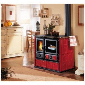 Cuisinière à bois Rosa Maiolica - 8.8 kW