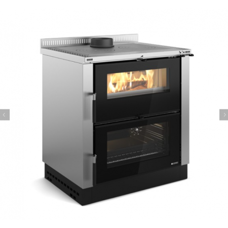 VERONA XXL cuisiniere a bois encastrable