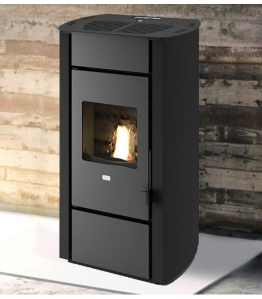 Poêle à granulés 11,5 kW Stella noir